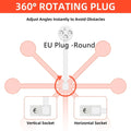 Power Hub Slim Power Strip - 6 Outlets + 4 USB Ports + USB-C